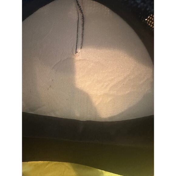 Vintage Dick Tracy Young Disney Black Trucker Foam Mesh Snapback Hat 90s - Picture 3 of 3